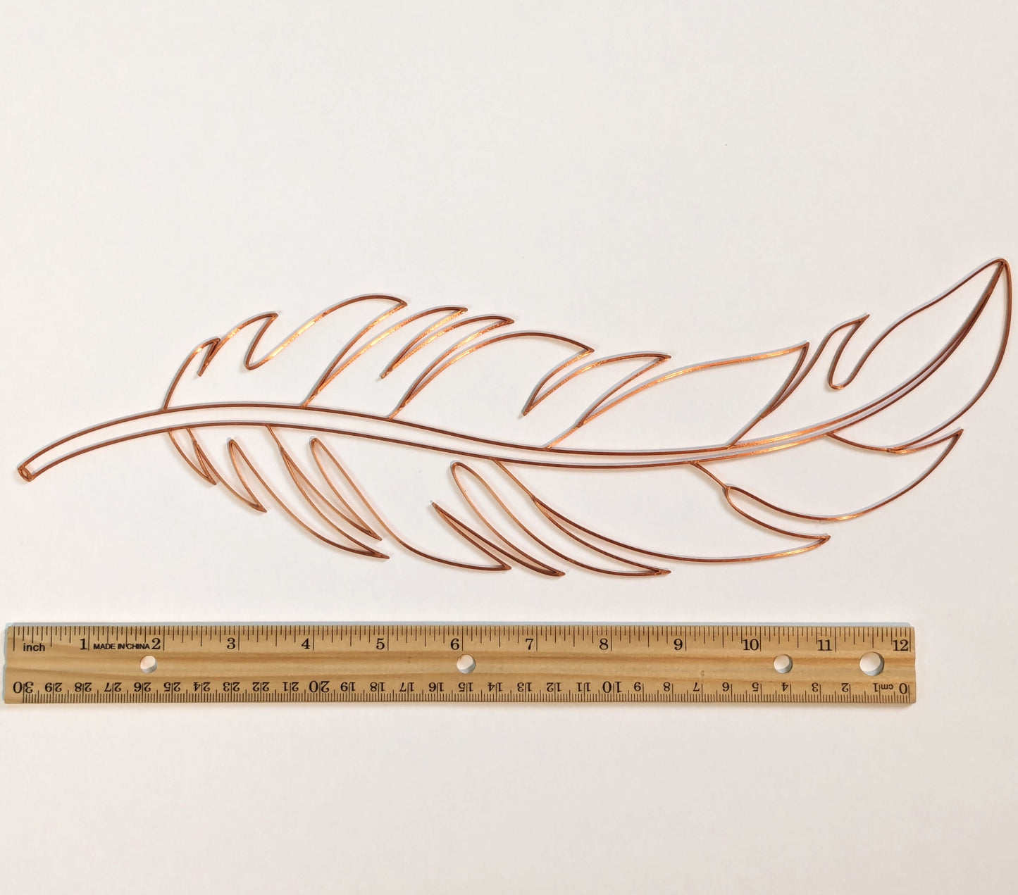 Feather Resin Art Template