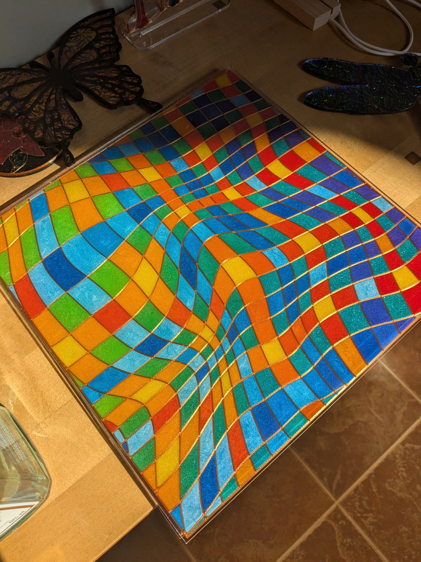 Finished original resin artwork C
