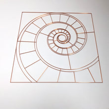 Load image into Gallery viewer, Fibonacci Spiral Pattern
