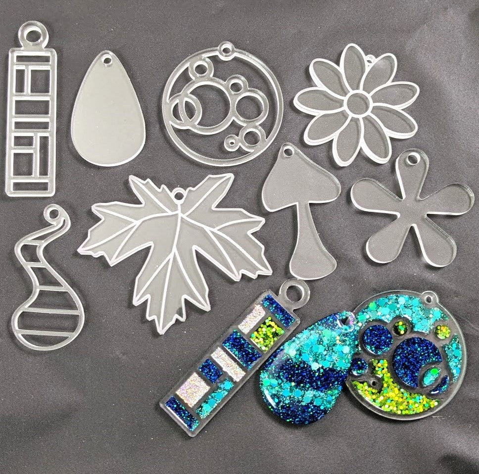 Resin Art Jewelry Blanks