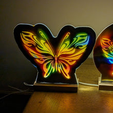 Load image into Gallery viewer, Butterfly Engraved Acrylic Mirror

