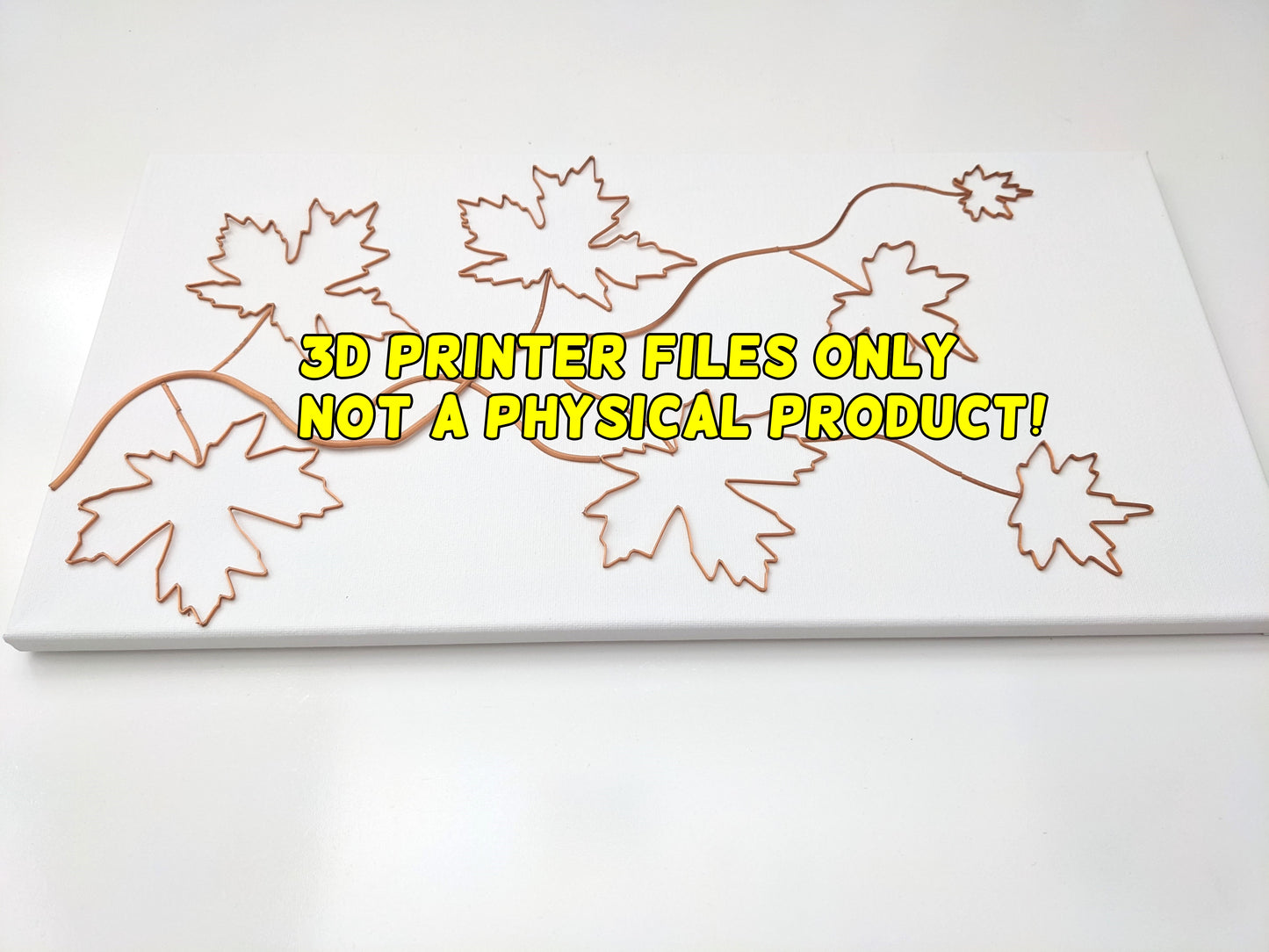 Autumn Leaves -  3D printer files Digital Download