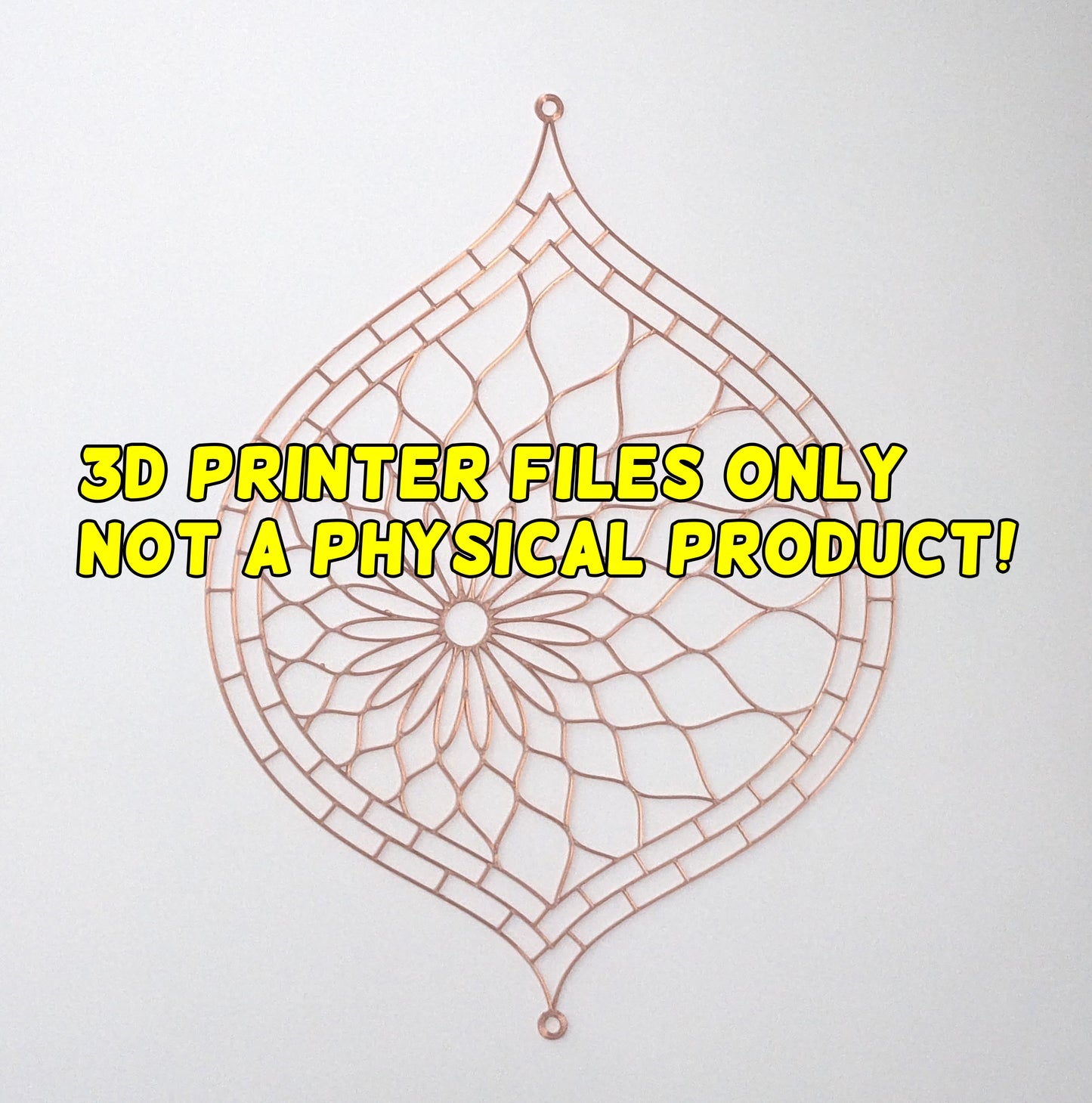 Sun Catcher -  3D printer files Digital Download