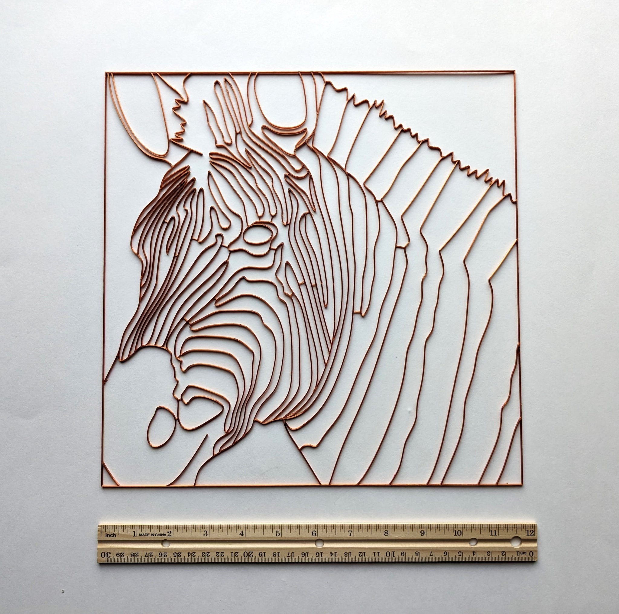 Zebra Template pourawayfluidarts