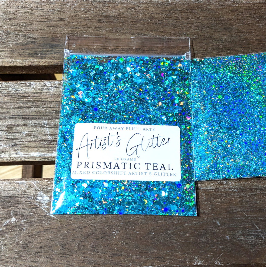 Prismatic Teal Artist's Glitter