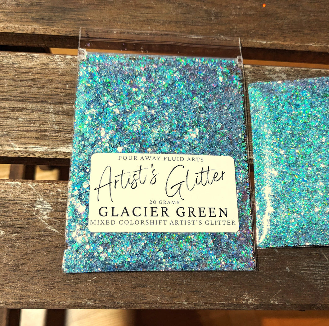 Glacier Green Artist's Glitter