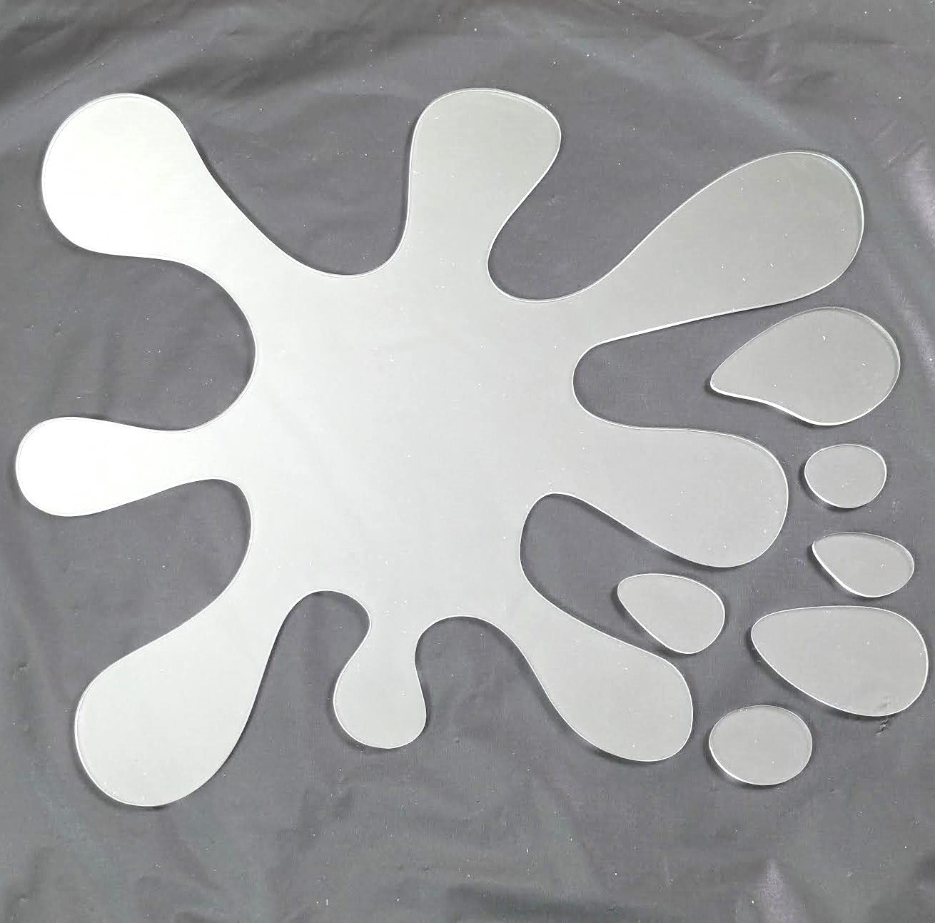 Splat Shaped Acrylic Art Panel – pourawayfluidarts