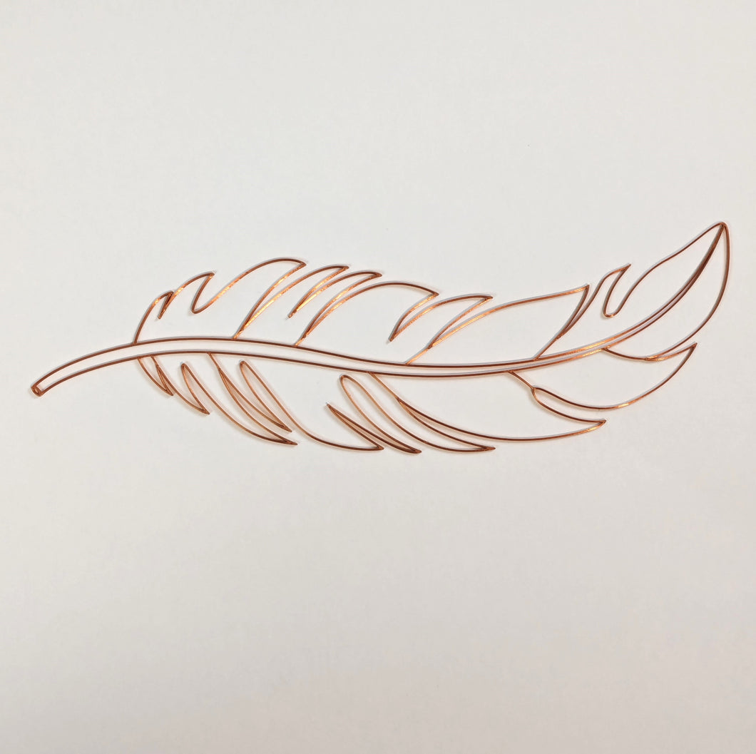 Feather Resin Art Template