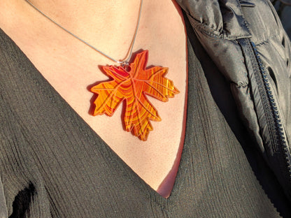 Maple Leaf Jewelry Blank