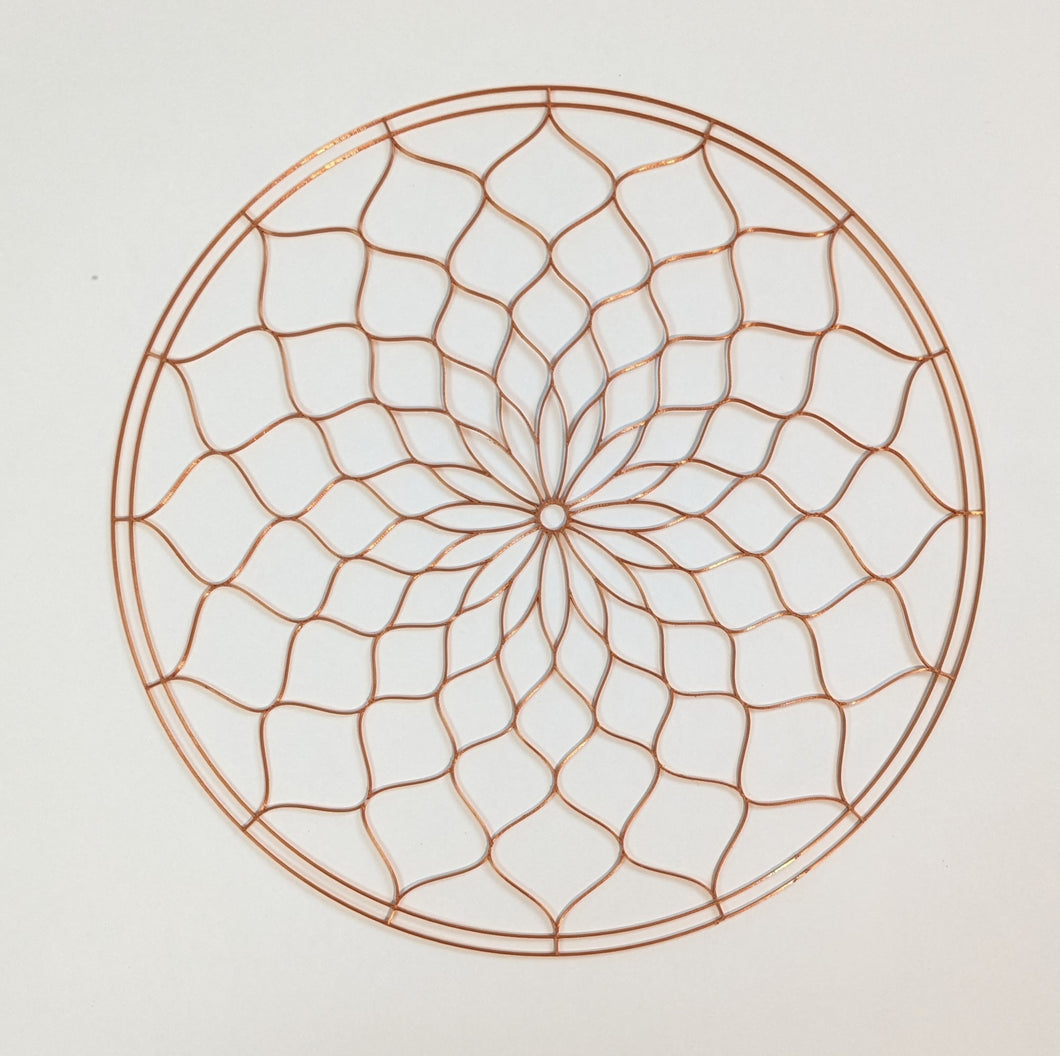 Round Stained Glass Resin Art Template