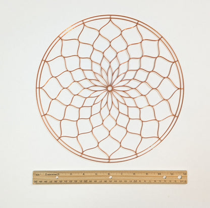 Round Stained Glass Resin Art Template