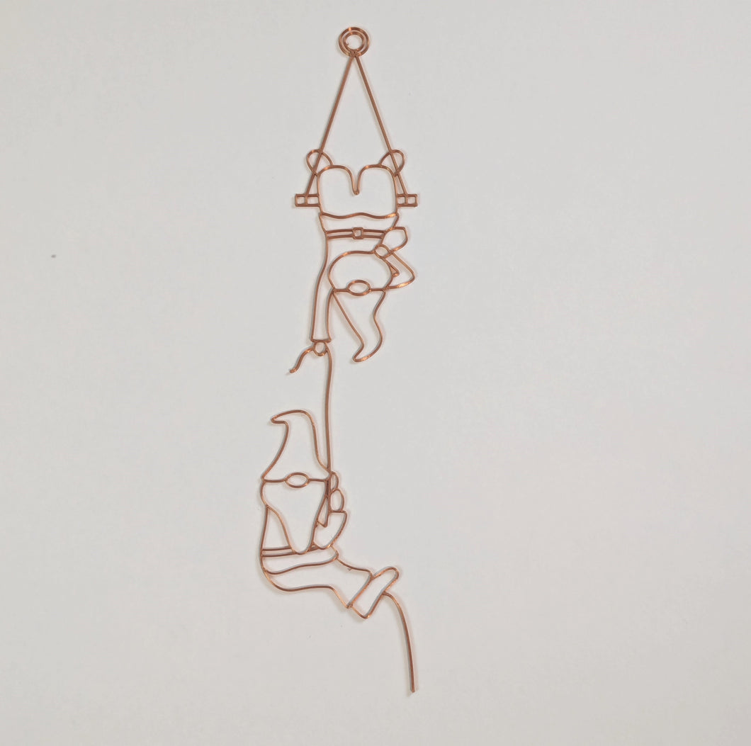 Climbing Gnomes Resin Art Template
