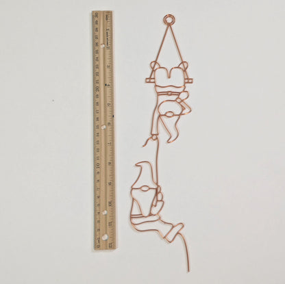 Climbing Gnomes Resin Art Template