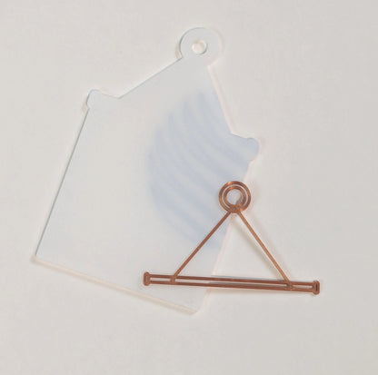 Notice Board Acrylic Post it Holder