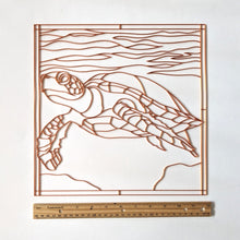 Load image into Gallery viewer, Turtle Resin Art Template
