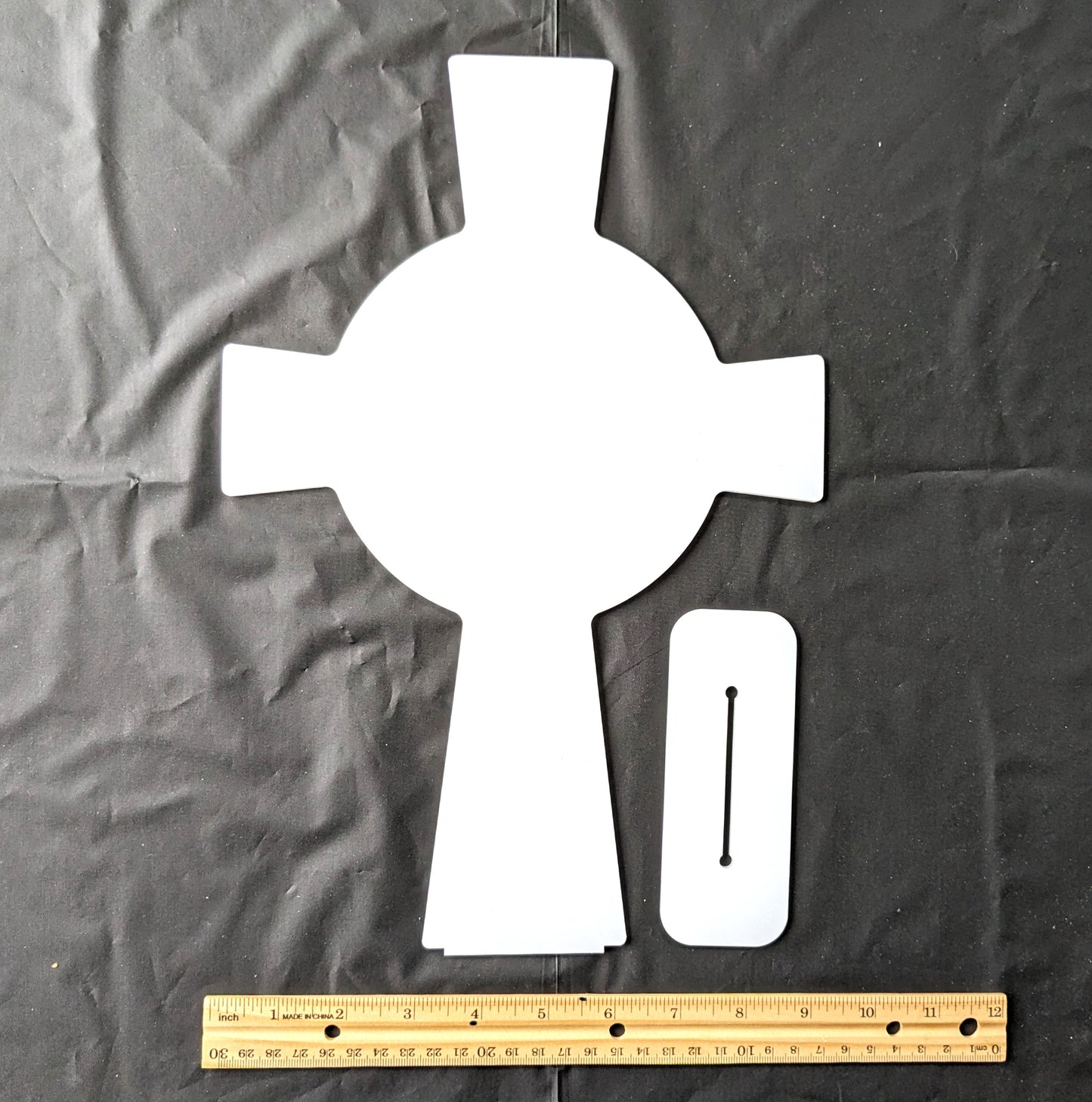 Celtic Cross Acrylic Art Panel and Stand