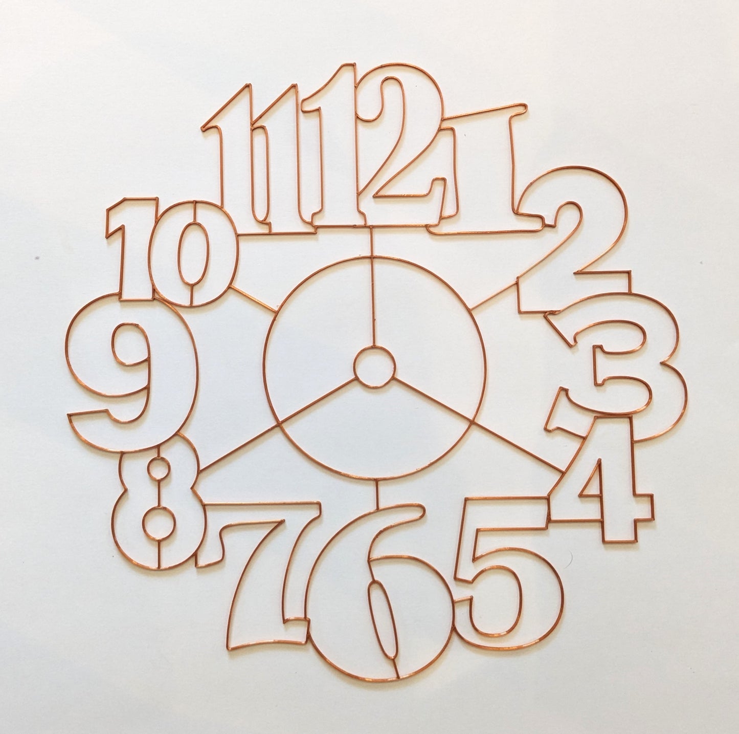 Clock Resin Art Template