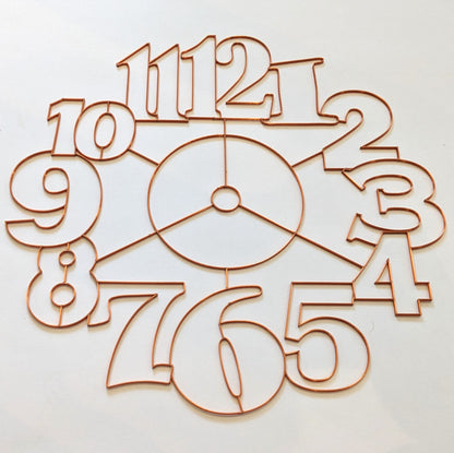 Clock Resin Art Template