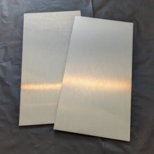 Load image into Gallery viewer, 12 x 6 Brushed Aluminum Resin Art Panel
