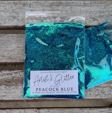 Load image into Gallery viewer, Peacock Blue Artist&#39;s Glitter
