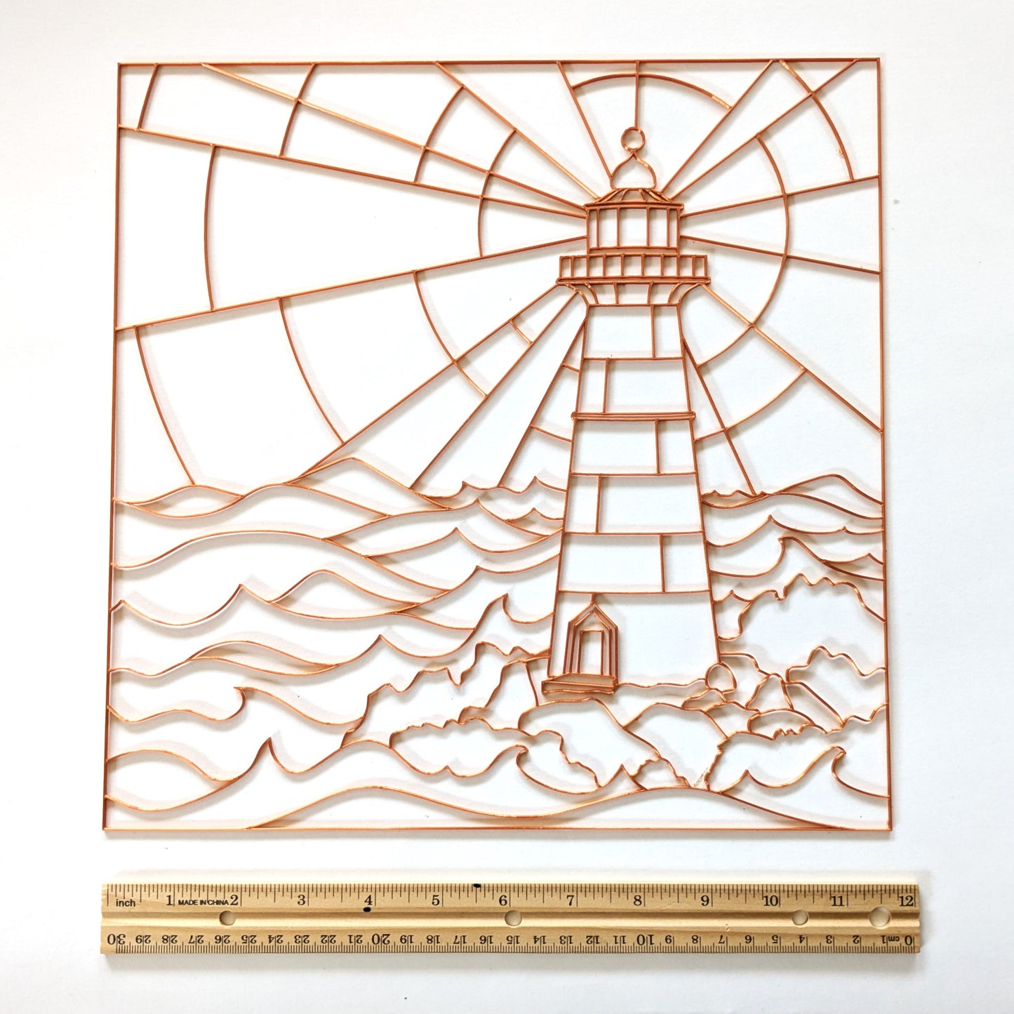 Lighthouse Resin Art Template