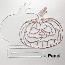 Load image into Gallery viewer, Pumpkin Resin Art Template
