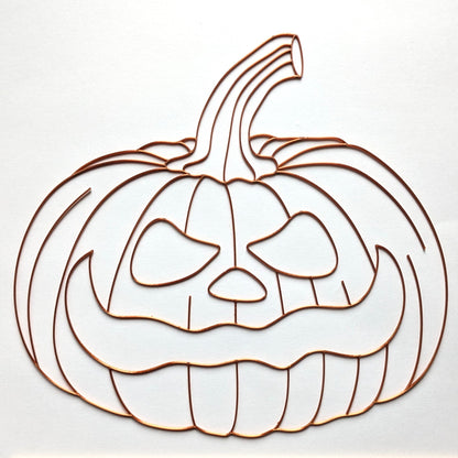 Pumpkin Resin Art Template