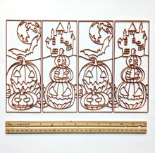 Load image into Gallery viewer, Pumpkins Templates for Box Lamp, 4 pack
