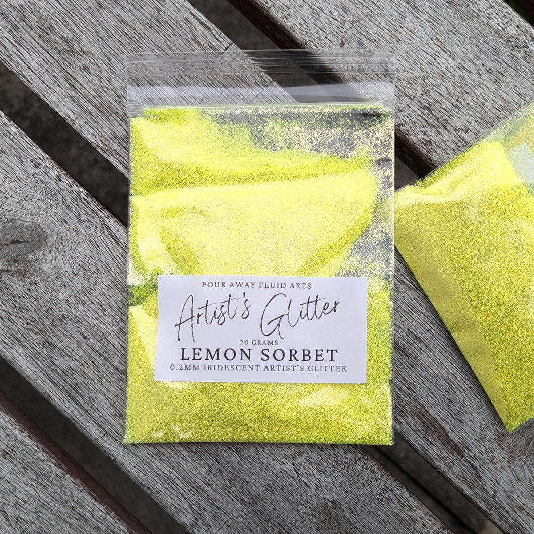 Lemon Sorbet Artist's Glitter