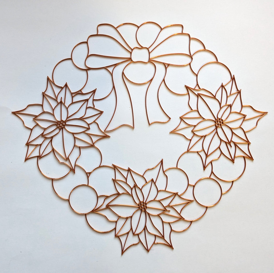 Wreath Resin Art Template