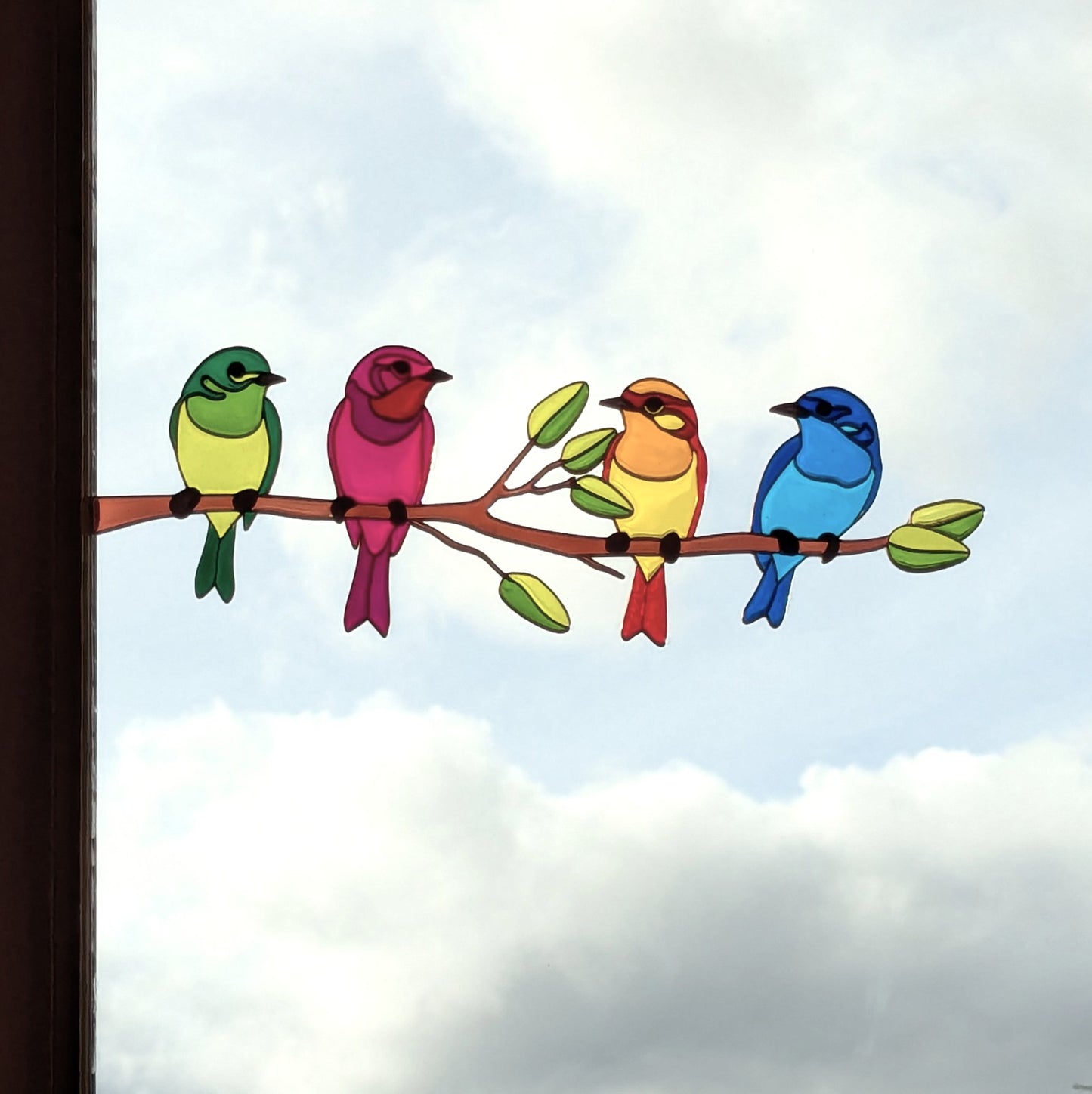 Birds Resin Art Template