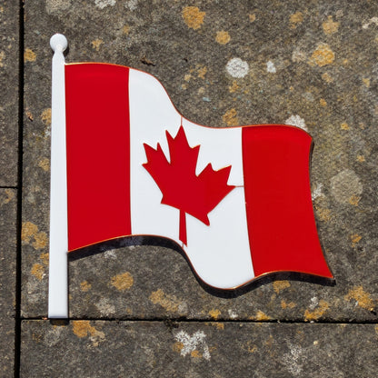 Canadian Flag Resin Art Template
