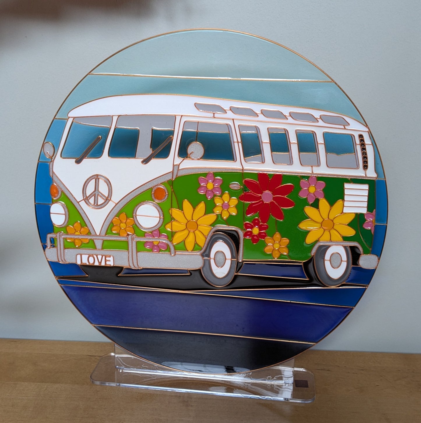 Camper Van Resin Art Template