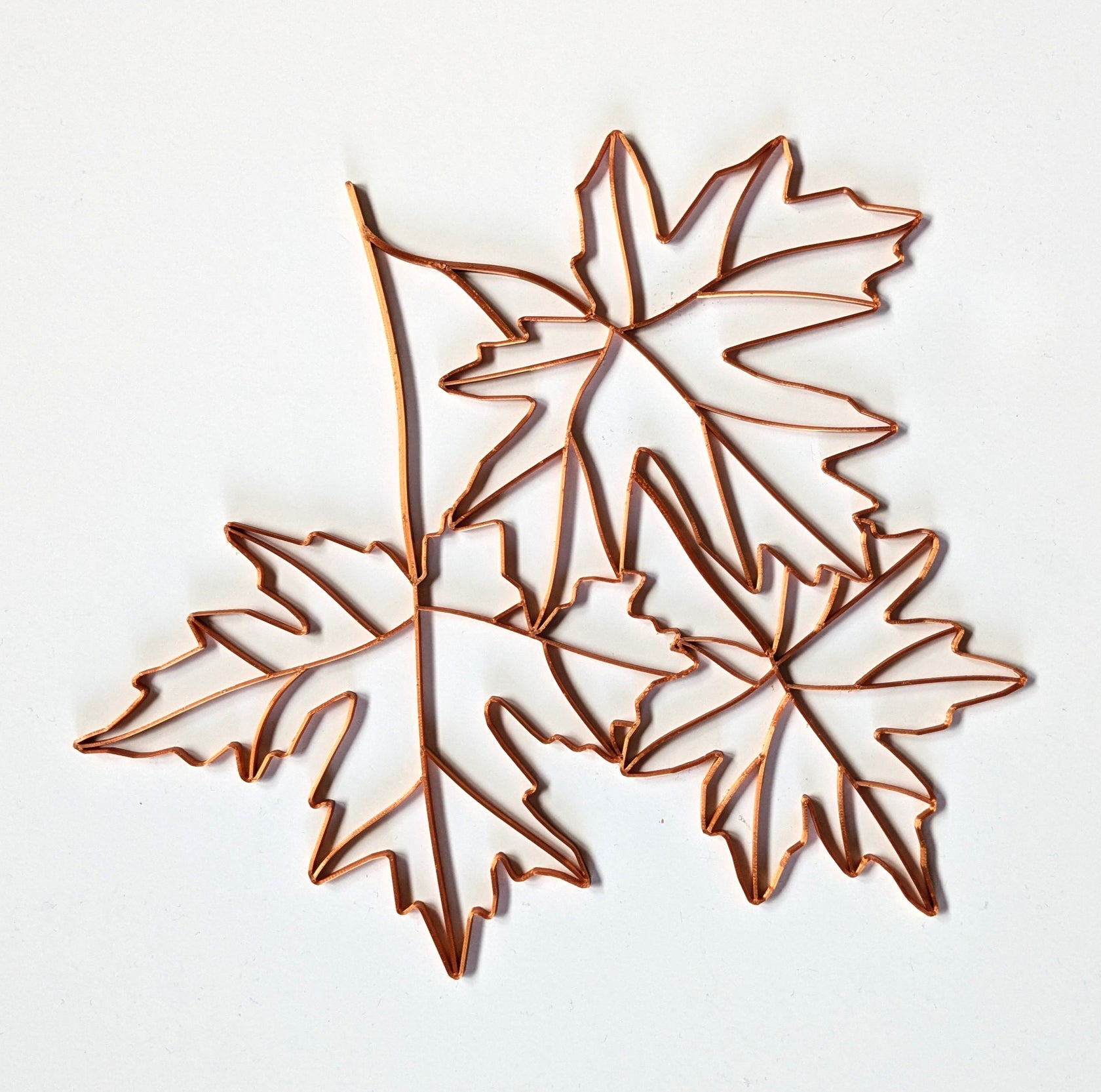 Maple Leaves Resin Art Template pourawayfluidarts