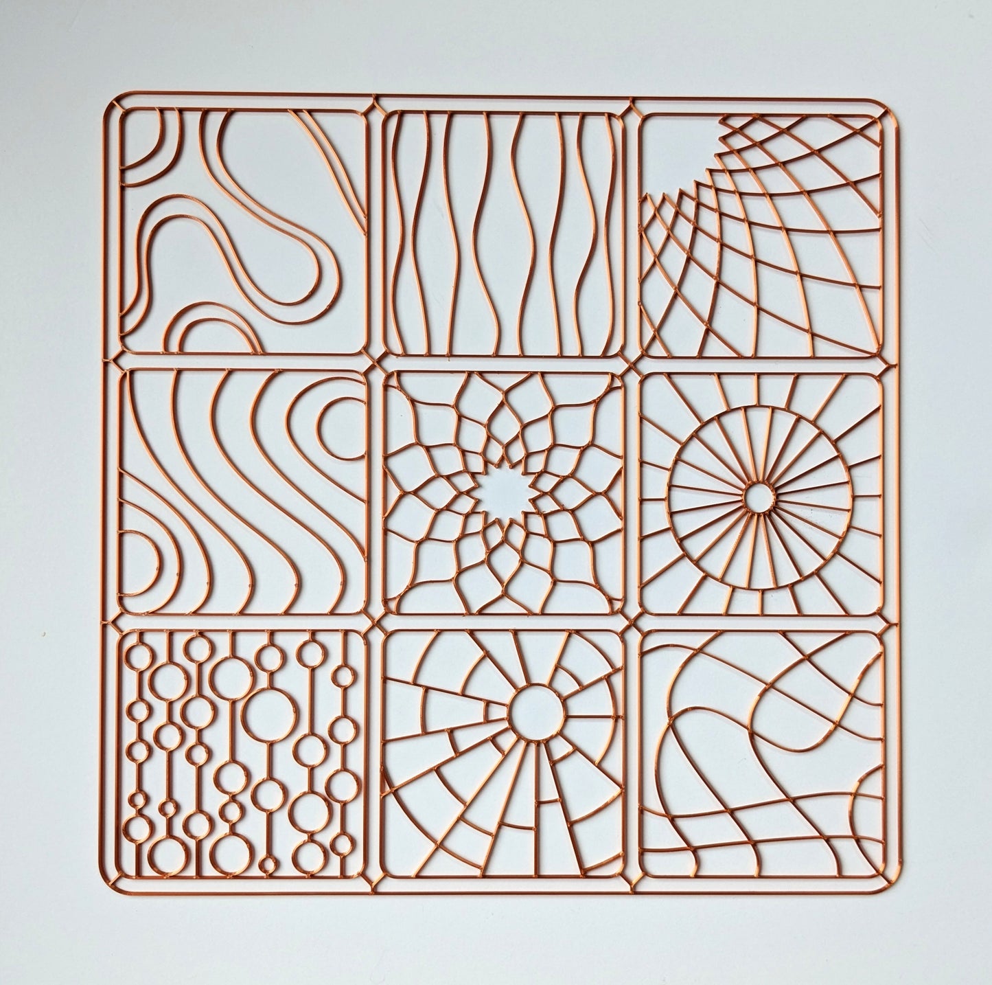 Minis Resin Art Template