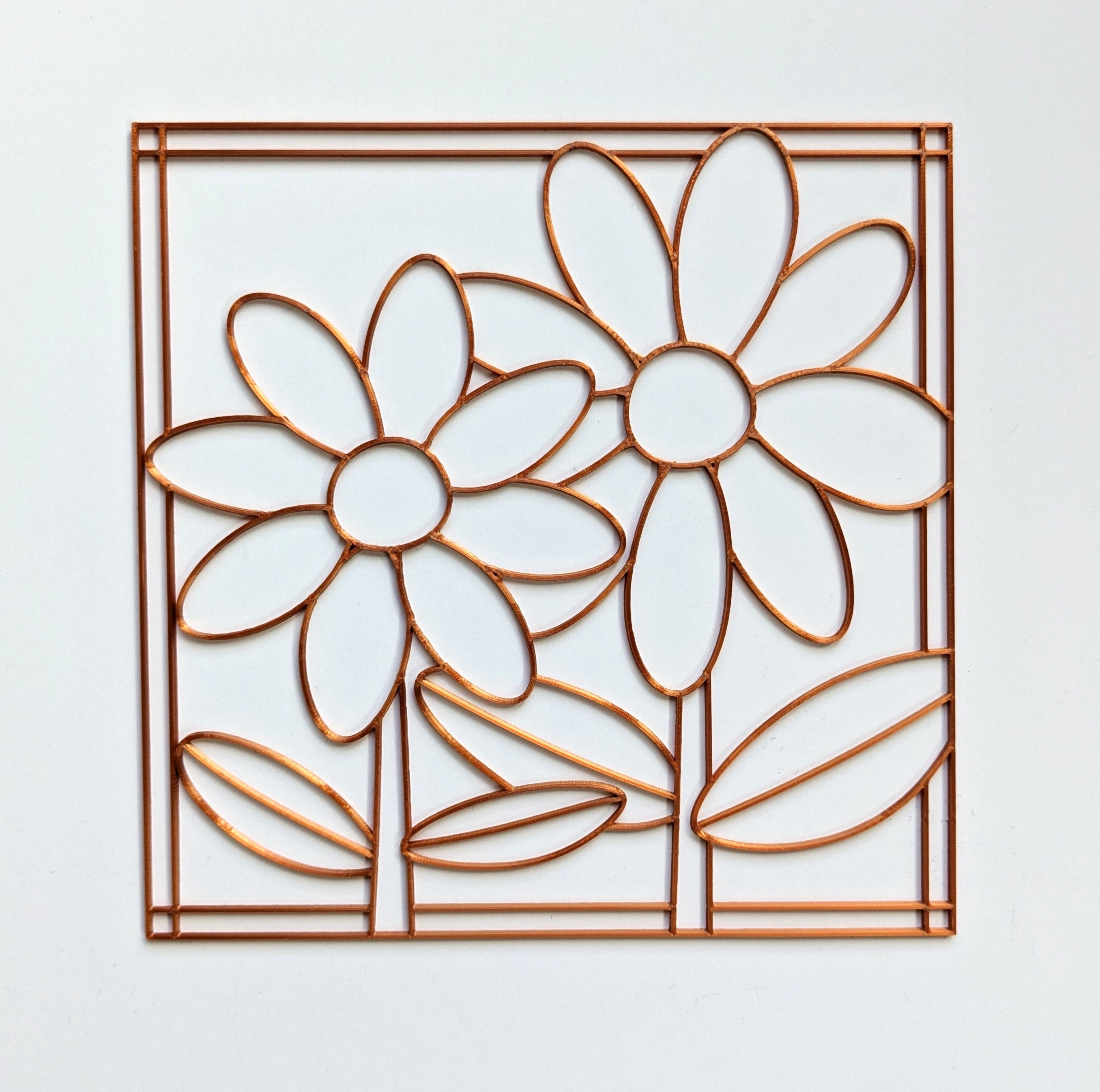 Flowers 6x6 Resin Art Template pourawayfluidarts