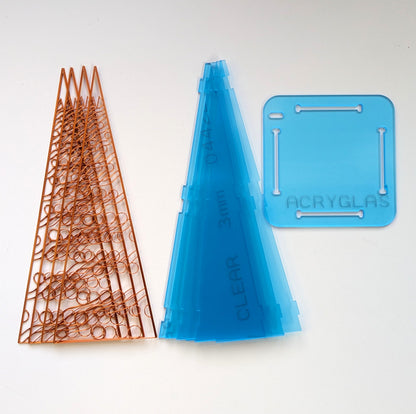 Christmas Tree Resin Art Lamp Kit