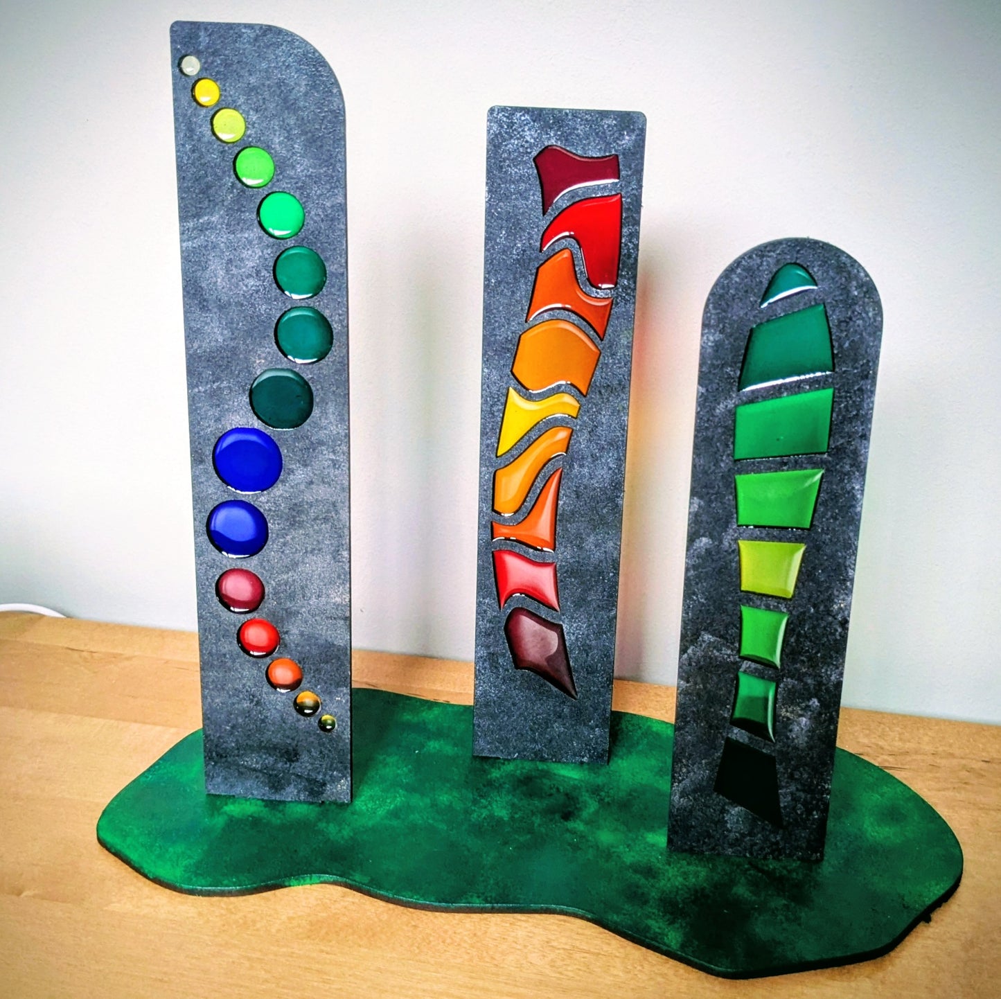 Sculpture Park MDF Template for resin art.