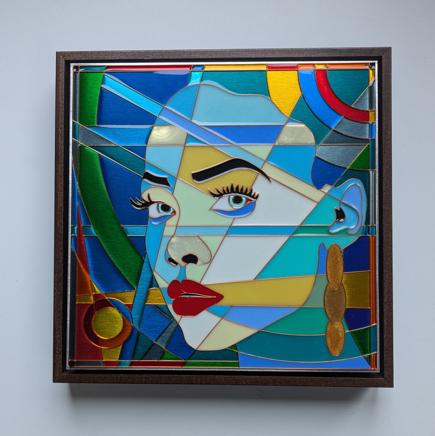 Face Resin Art Template