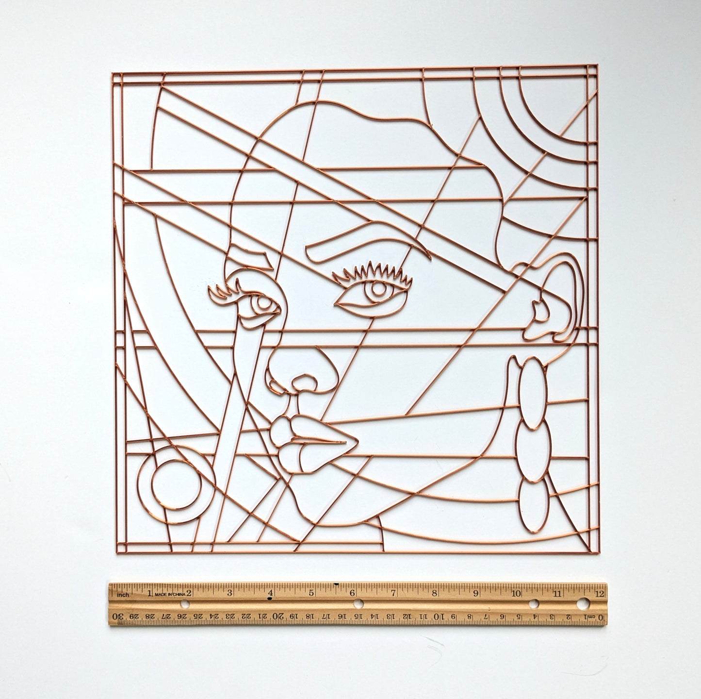 Face Resin Art Template