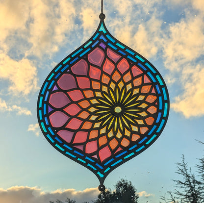 Suncatcher MDF Template for resin art