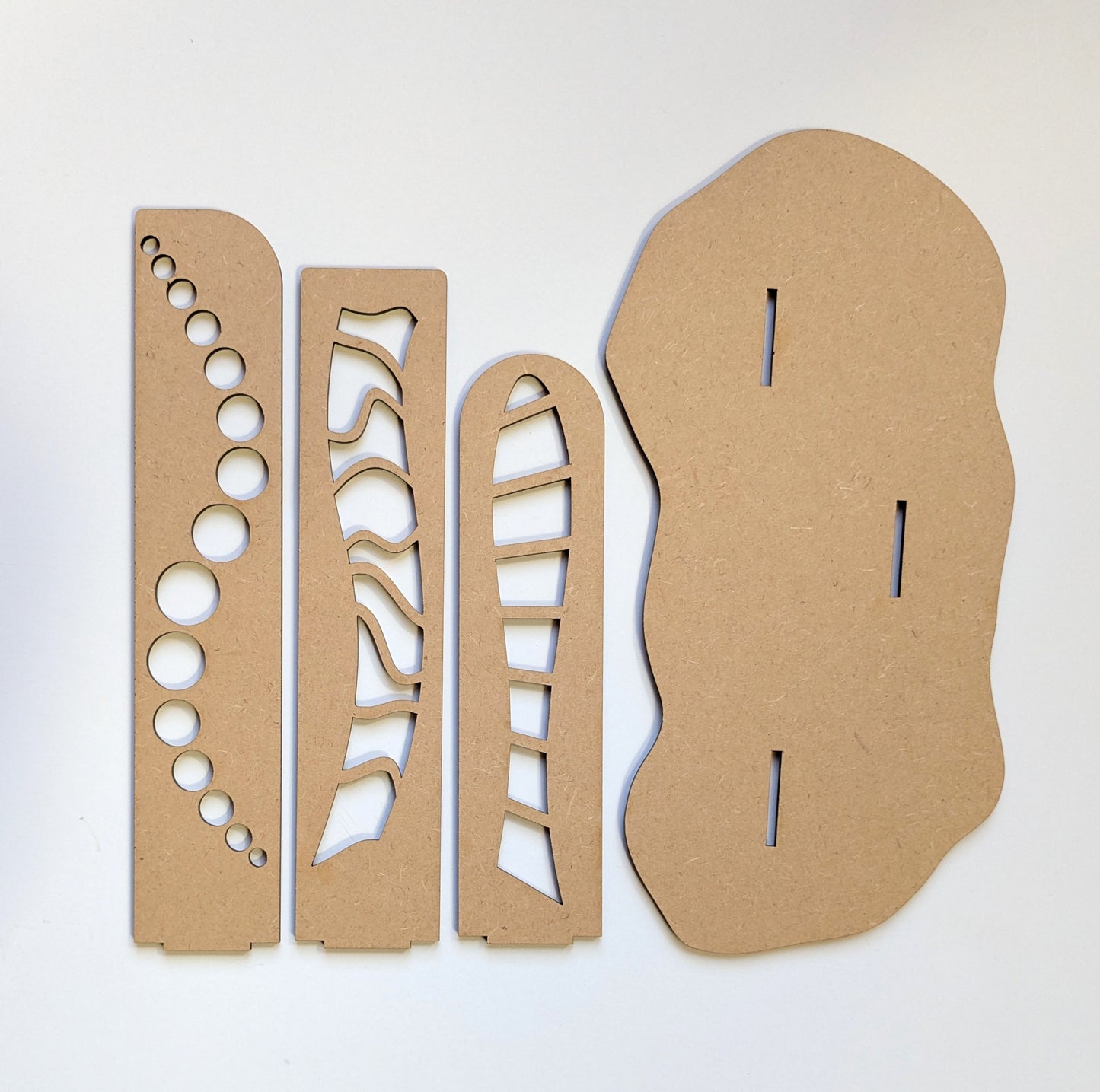 Sculpture Park MDF Template for resin art.