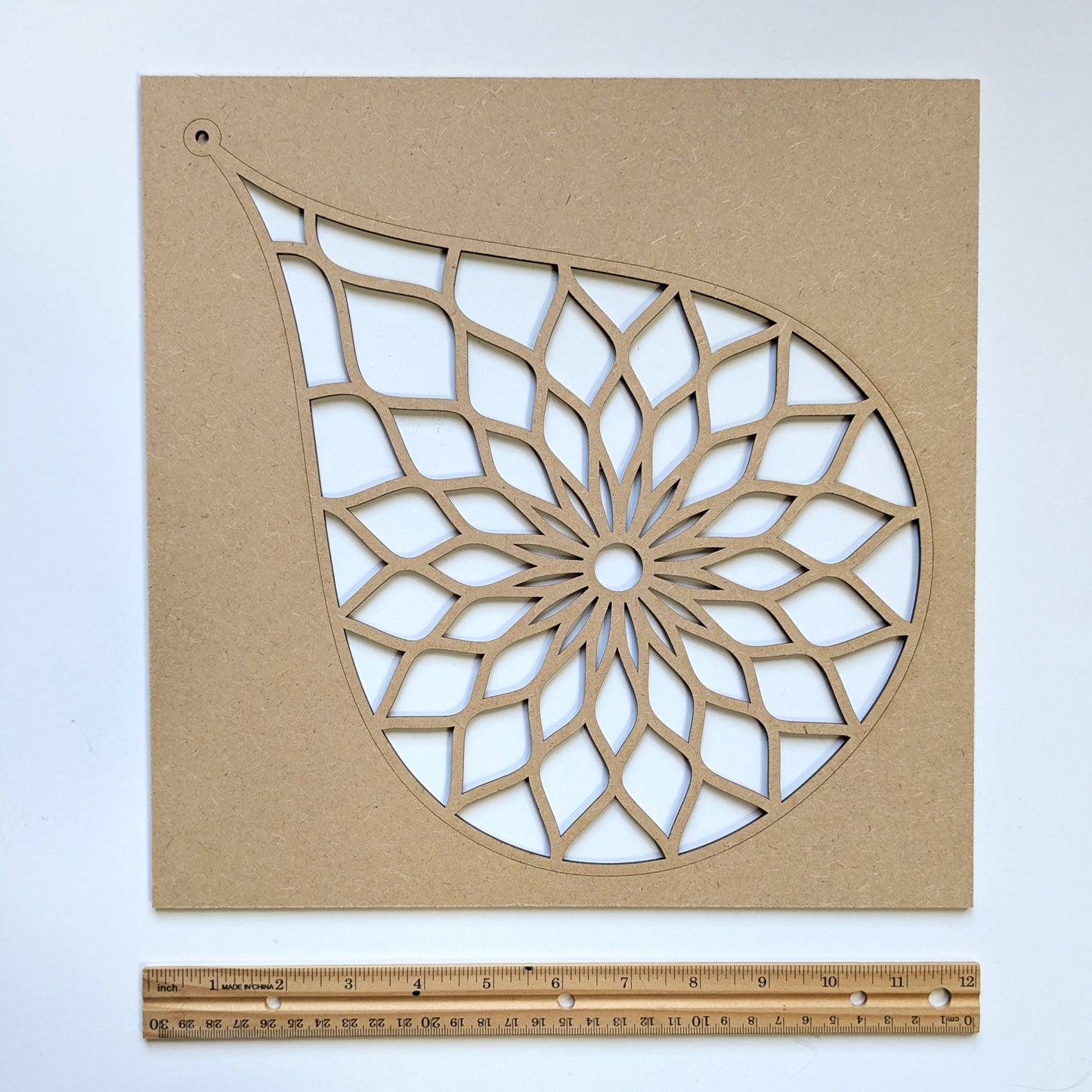 Teardrop MDF Template for resin art