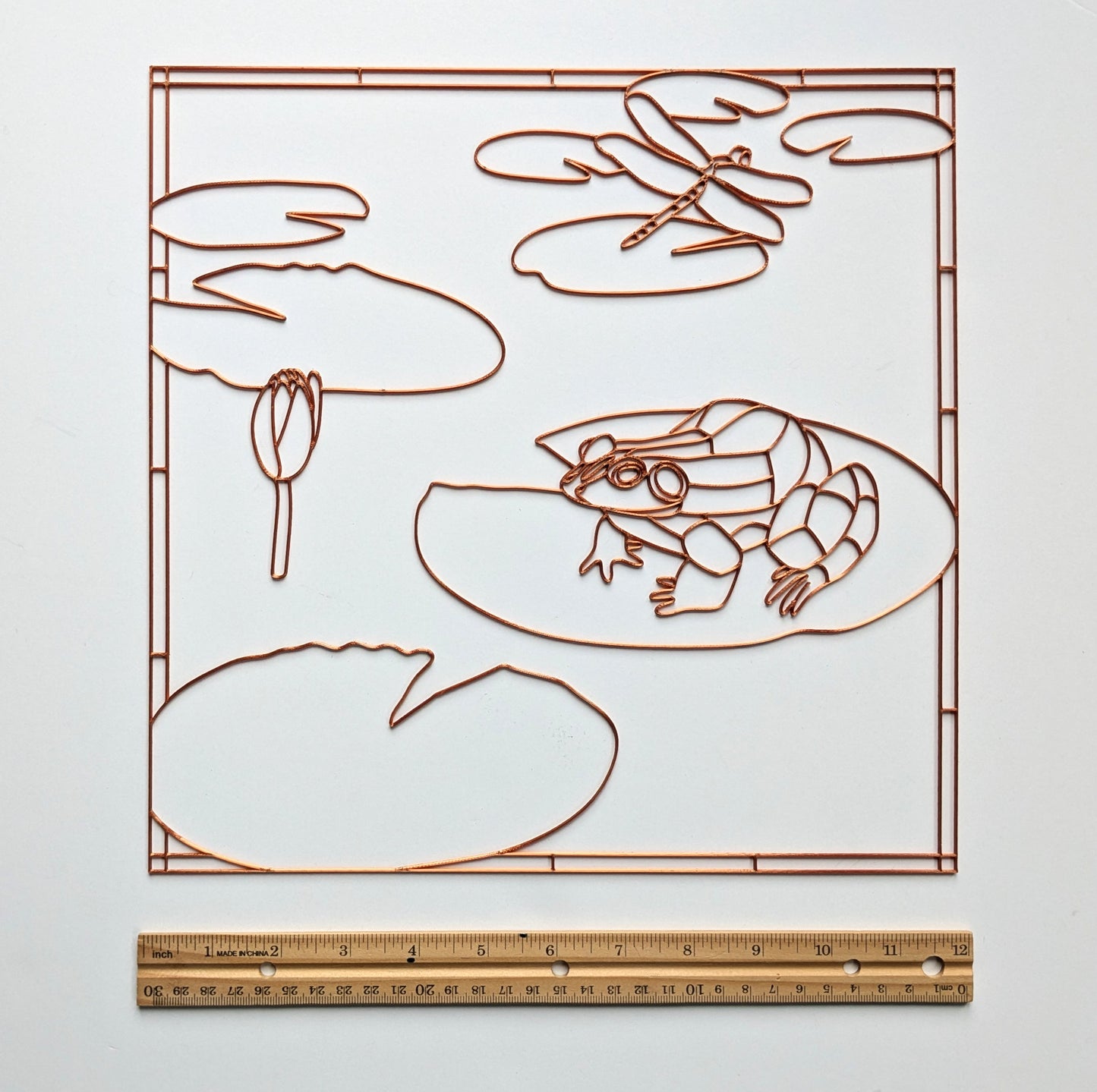 Frog Resin Art Template