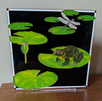 Frog Resin Art Template
