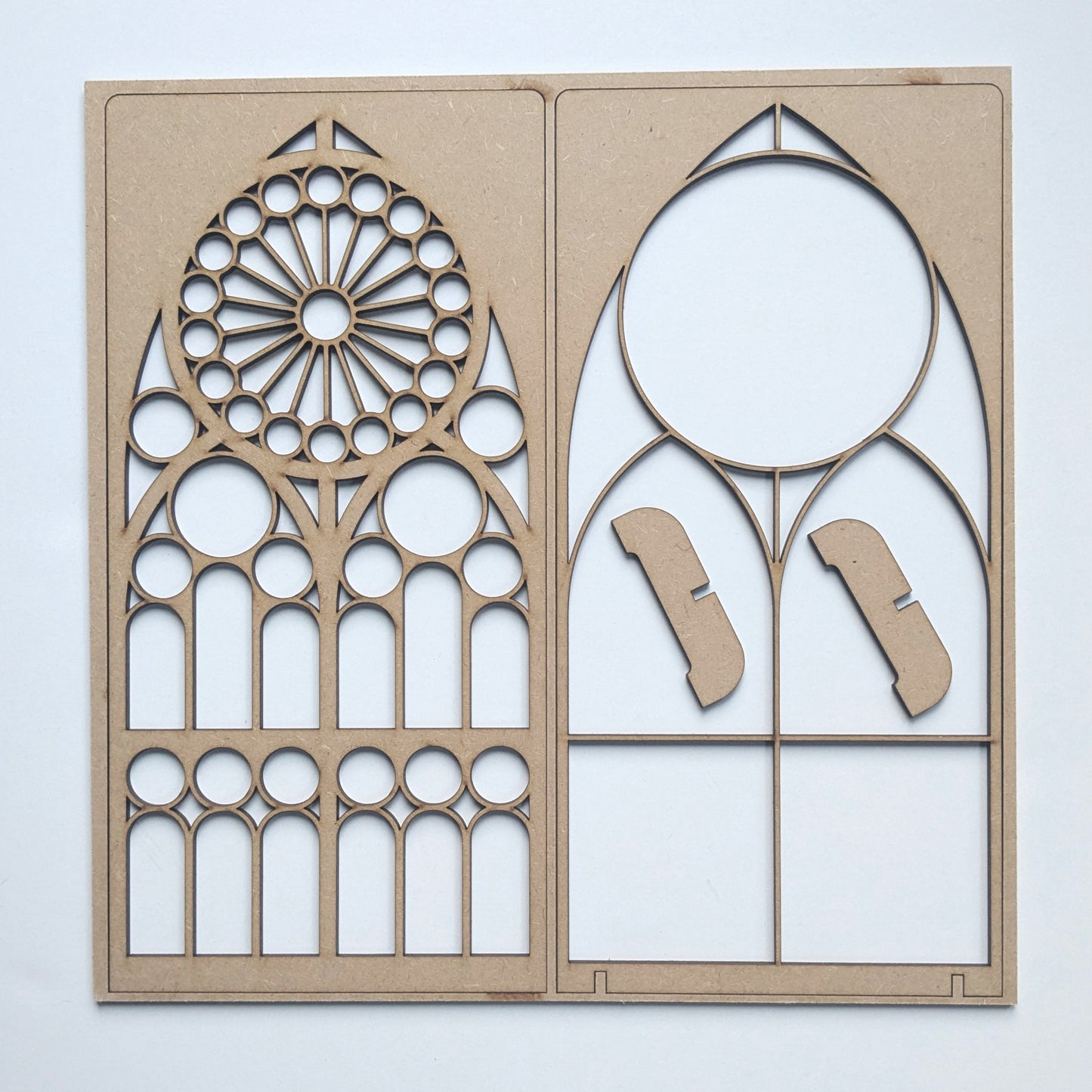 Stained Glass MDF template for resin art