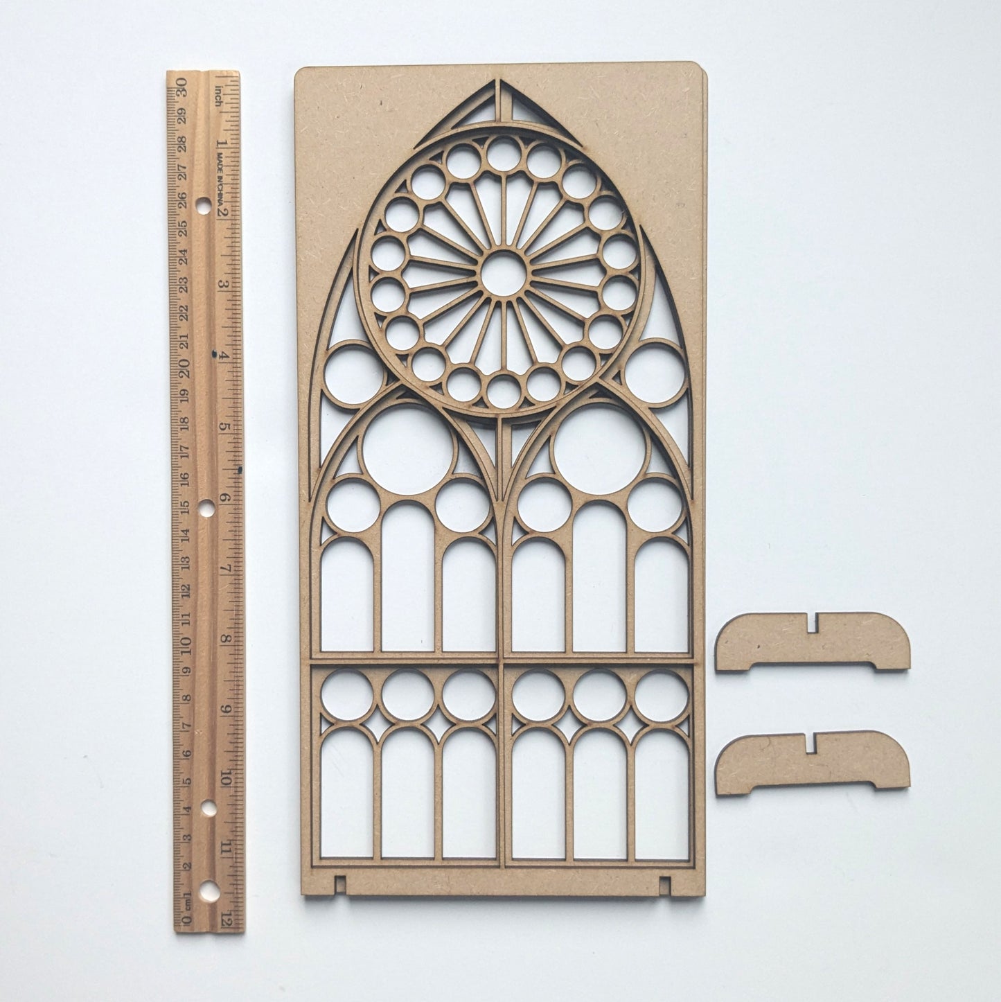 Stained Glass MDF template for resin art