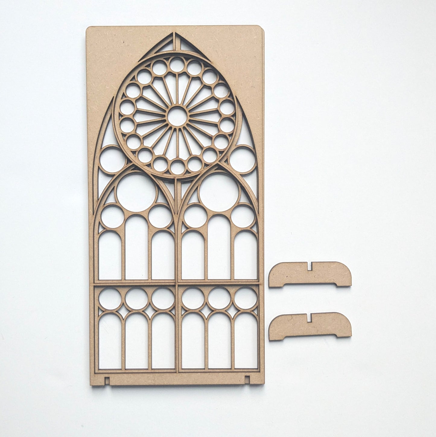 Stained Glass MDF template for resin art