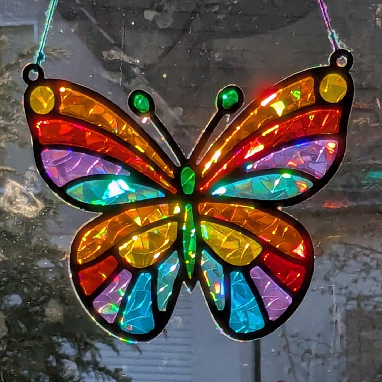 Butterfly MDF template for resin art