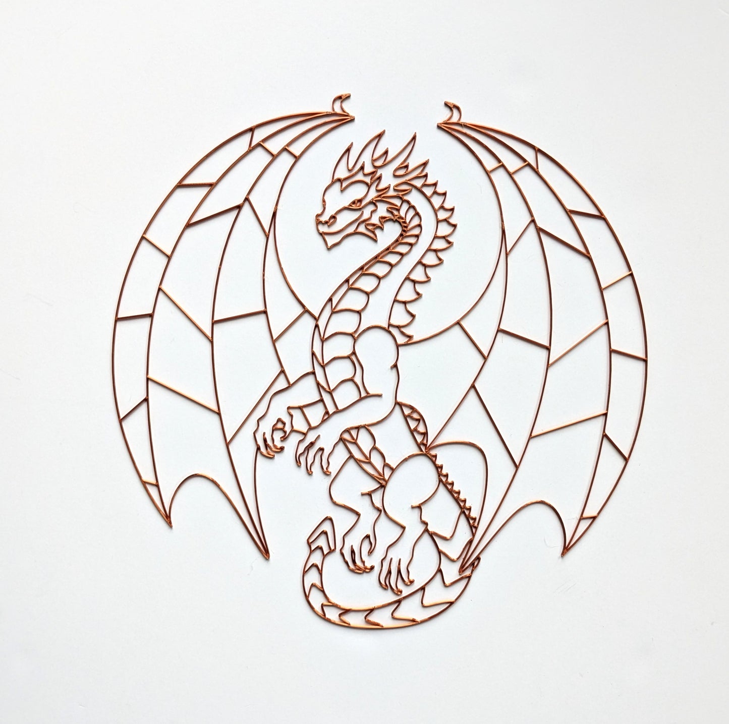 Dragon Resin Art Template
